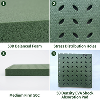 Gazon synthétique artificiel écologique, tapis absorbant les chocs pour jardin et aménagement paysager, terrain de sport