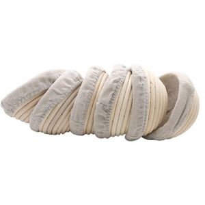 Torchons à thé pour <span class=keywords><strong>levain</strong></span> plaine Banneton panier 16*6Cm outils de cuisine ronds épreuvage tissu de <span class=keywords><strong>boulanger</strong></span> ovale en vrac pas cher pâtisserie - Product Image 1