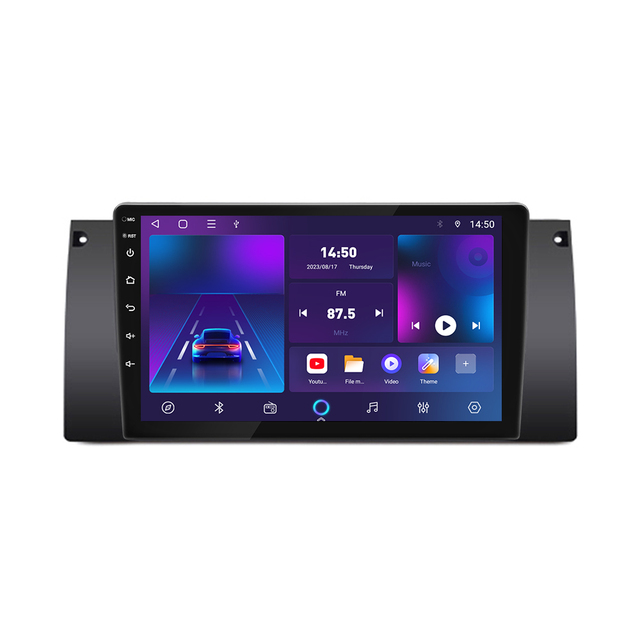Car Radio Auto Split Screen Car Audio Android 12 Navigation for BMW 5 Series E53 X5 M5 E39 Android Car Stereo
