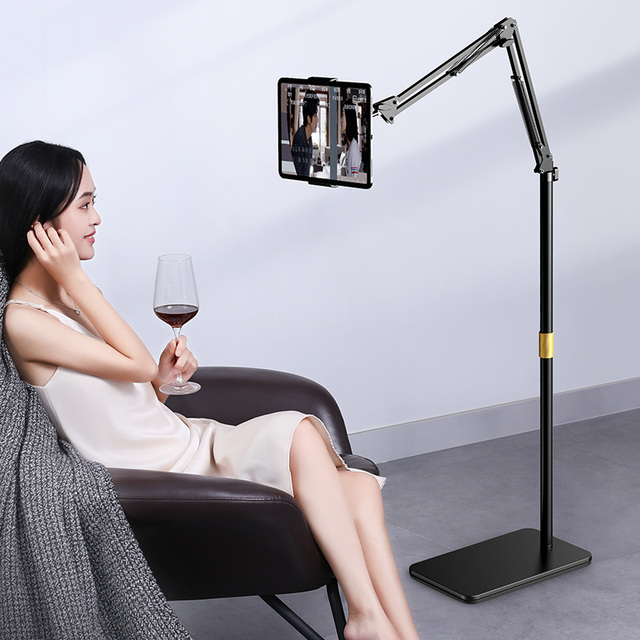 Noayi L10 Pro 4-10 Inch Aluminum Alloy Tablet Stand for Ipad Air Stand Floor and Phone Adjustable Base Bed Holder