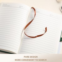 Carnet A5/A6 en PU, couverture rigide, avec élastique, haute qualité, pour notes scolaires, administratives, journal intime, personnalisable avec logo d'entreprise, cadeau d'affaires