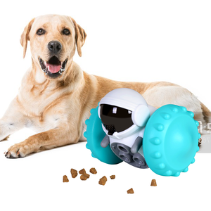 Juguetes de rompecabezas para perros, dispensador interactivo de comida, rueda robot, juguetes de alimentación lenta para perros pequeños y medianos inteligentes - Product Image 4