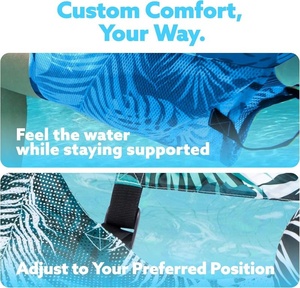 Flotadores inflables para adultos, silla flotante resistente, para verano, playa, lago, fiestas, piscina - Product Image 3