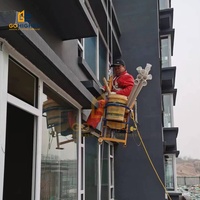 Plateforme suspendue temporaire en alliage d'aluminium Zlp500 Zlp800, berceau, plateforme suspendue électrique industrielle pour chantier de construction