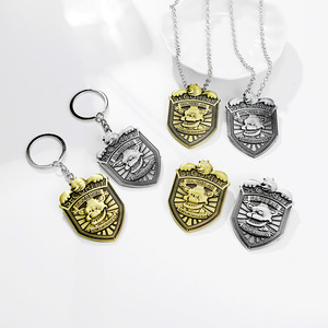 ขายส่ง เครื่องประดับอนิเมะสุดฮิต <span class=keywords><strong>FNAF</strong></span> Fazbear ป้ายโลหะพร้อมสร้อยคอ - Product Image 1