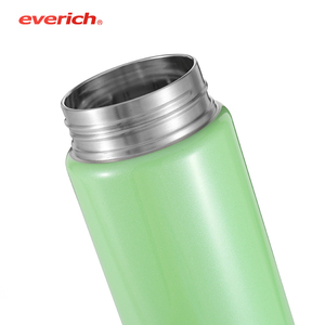 500ml Nouveau printemps en acier inoxydable Isolé <span class=keywords><strong>bouteille</strong></span> d'eau durable <span class=keywords><strong>bouteille</strong></span> avec étanchéité couvercles et compartiment à Thé écologique - Product Image 2