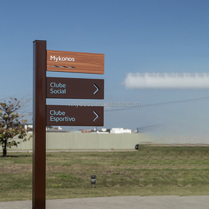 Tableau d'affichage extérieur personnalisé, imperméable et durable. Tableau d'annonces en acier inoxydable. Panneau <span class=keywords><strong>de</strong></span> signalisation pour les parcs et les zones scéniques - Product Image 3