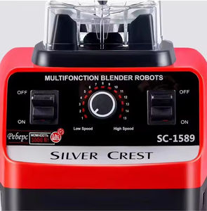 Electrodomésticos de Cocina, Licuadora <span class=keywords><strong>Moulinex</strong></span> Silver Crest SC-1589, Motor de Cobre Puro de 4500 W, Procesador de Alimentos <span class=keywords><strong>3</strong></span> en <span class=keywords><strong>1</strong></span>, Batidora para Smoothies - Product Image 3