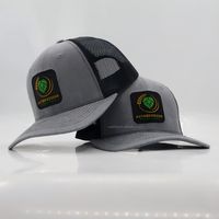 Casquettes de camionneur Richardson de haute qualité avec patch brodé tissé, casquette de camionneur en maille, casquette personnalisée, casquettes de camionneur Richardson 112