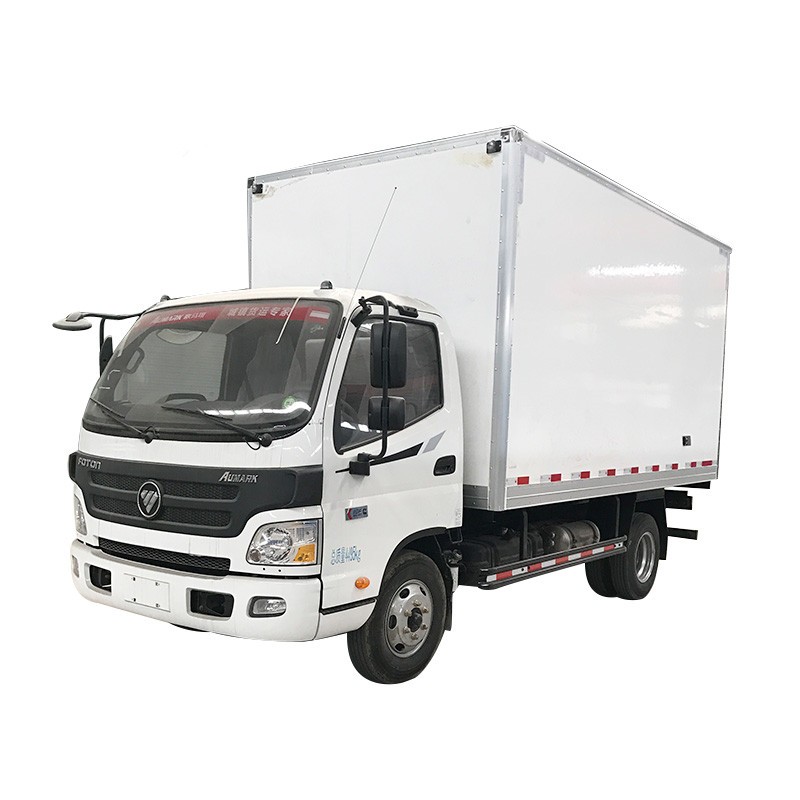 自動車 FORLAND 1:24 Foton Delivery Van Truck Diecast Foton Forland M3 Box Truck Model 1:24 Scale Blue van