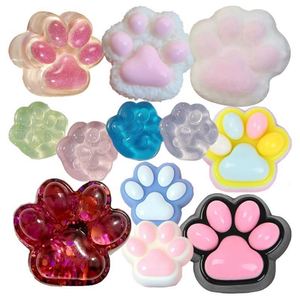 Ultra Soft 8PCS Cat Paw Mochi <b>Squishy</b> Ball Set Sensory Fidget Stress Relief Therapy Kawaii <b>Squishy</b> Toy Silicone Material - Product Image 6