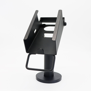 Oem kim loại POS thiết bị đầu cuối đứng chống trộm POS chủ xoay thẻ tín dụng hiển thị đứng cho landi axpos A8S có thể điều chỉnh hệ thống POS - Product Image 1