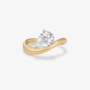 Bagues en or 14 carats <span class=keywords><strong>avec</strong></span> diamants en forme de poire, bagues en <span class=keywords><strong>argent</strong></span> 925, bijoux fins de créateur, bagues de luxe personnalisées, bagues en diamants pour femmes, bagues de fiançailles de luxe - Product Image 1