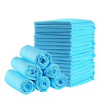 Tapis d'entraînement écologiques pour animaux de compagnie, super absorbants, jetables, non tissés, biodégradables, pour chiens et chats, tailles S-XL