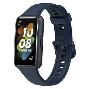 Nouvelle arrivée officielle silicone caoutchouc sport montre intelligente bande 7 bracelet pour Huawei bande 7 6 <span class=keywords><strong>4</strong></span> 3 <span class=keywords><strong>pro</strong></span> - Product Image 6