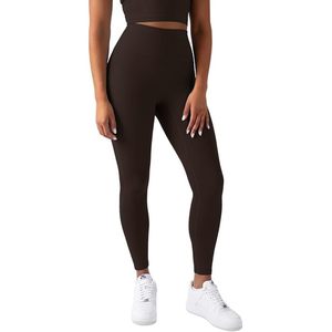 Custom Active UltraLuxe High Waisted <b>Leggings</b> Full Length No Front Seam Tummy Control <b>Seamless</b> Yoga Pilates Gym Wear - Product Image 1
