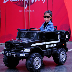 Auto Eléctrico de Juguete Rj Fire Rescue 4x4 Todoterreno para Niños de 2 a 4 Años, Color Rojo, de Plástico, con Control Remoto - Product Image 5