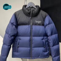 Doudoune Personnalisée ANYOU de Haute Qualité, Réversible et Grande Taille, Chaleur et Confort Hivernaux, Coupe-Vent, Anti-Froid, Idéale pour le Nord