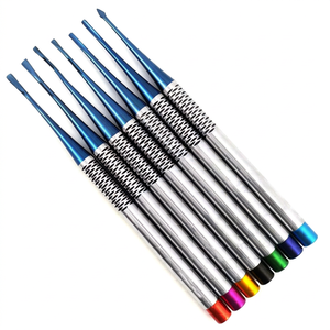Nouveaux instruments d'élévation dentaire Pdl en acier inoxydable, affûtés, spatules droites et proximateurs – Équipement dentaire - Product Image 1