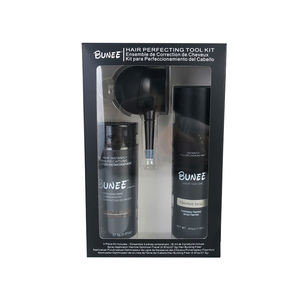 Kit <span class=keywords><strong>Coiffure</strong></span> 3 Pièces : Spray Fixant Poudre Maintien, Applicateur <span class=keywords><strong>de</strong></span> Fibres Capillaires & Fibres Capillaires Épaississantes Kératine 10 Couleurs Instantanées - Product Image 3