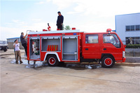 Camión de Bomberos de Marca Japonesa Famosa con Sistema de Espuma de Aire Comprimido, Camiones Rosenbauer, Camión de Bomberos Radiocontrolado