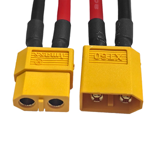 Индивидуальный разъем XT60 (папа/мама) с силиконовым кабелем OEM для RC дронов, FPV, аккумуляторов, ESC, зарядных устройств - Product Image 1