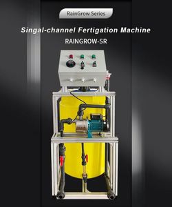 Machine intégrée d'apport d'eau et d'engrais en acier inoxydable, fonctionnement manuel simple, machine de fertilisation monocanal - Product Image 3