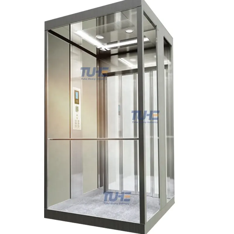 Lift Lift Penumpang Murah Perumahan Listrik Indoor & Outdoor