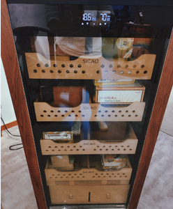 Humidor à cigares 1800, vitrine pour salle à cigares, humidificateur électrique pour cigares, humidificateur électrique pour bars, contrôle de l'humidité - Product Image 5