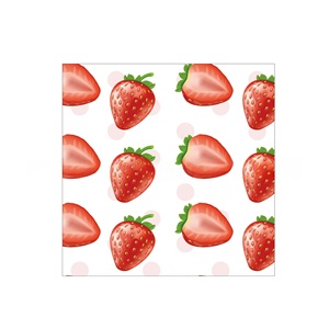Decorazioni moderne per feste di <span class=keywords><strong>compleanno</strong></span> a tema fragola di <span class=keywords><strong>un</strong></span> <span class=keywords><strong>anno</strong></span> tovaglie di carta da tavola Set di frutta per il bambino - Product Image 6
