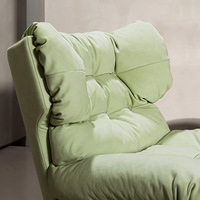 Chaise pivotante simple de style italien Canapé moderne en tissu de loisirs pour le salon et la chambre à coucher-Cloud Inspired Internet Celebrity Favorite