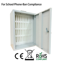 Casiers de téléphone portable en gros 25, 30, 36, 46 emplacements – Armoire portable en métal avec serrure à clé pour conférences et écoles