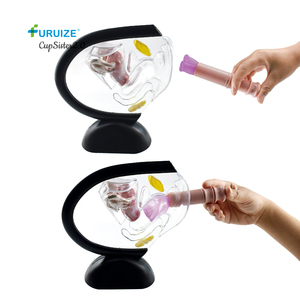 Furuize OEM Private Label Menstrual Cup Applicator Medical Silicone Reusable Easy Insertion Tool Supplier - Product Image 3