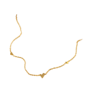 Inspirasi Perhiasan Stainless Steel Kecil Hati Choker Kalung Timah dan Nikel Gratis Tahan Air Perhiasan Grosir Kecil Mini Liontin - Product Image 1