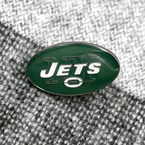 New <span class=keywords><strong>York</strong></span> Jets Badge numérique imprimé métal broche broche sport thème bijoux pour pour épinglette fabricant NFLTeams Logo Offre Spéciale - Product Image 1