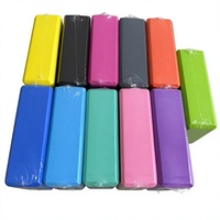 Blocs de yoga en EVA haute densité pour enfants et débutants – Blocs de studio de danse, blocs d'exercice, blocs de mousse pour pression sur les jambes