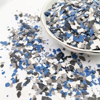 Flocons de mica pour sol en époxy, flocons de roche, flocons de mica pour revêtement supérieur en résine époxy