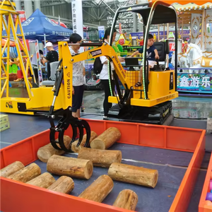 Máquina de garras de madera operada con monedas, popular entre los niños - Product Image 2