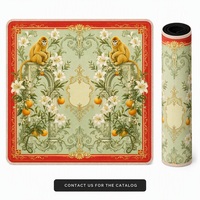Tapis d'ordinateur étanche en néoprène élégant de 31,5 pouces, housse de table de mahjong pour usage en club, livraison DDP