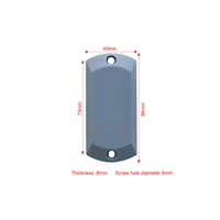 HECERE HC13510 860-960MHz Étiquette RFID passive étanche longue portée en ABS UHF anti-métal EPC Class1 Gen2 Ucode9 pour la gestion des actifs