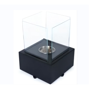 Modern Double Flame Stainless Steel <b>Fire</b> Bowl Outdoor Camping Backyard BBQ Portable Smoke-less Indoor Use Wood Burning <b>Fire</b> Pit - Product Image 1