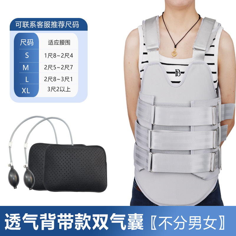 Gray malleable dual-airbag model