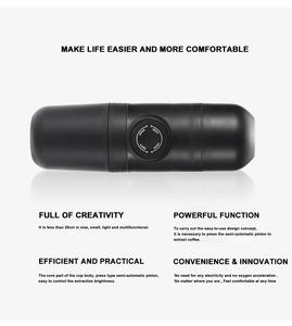 <span class=keywords><strong>Cafetera</strong></span> Portátil <span class=keywords><strong>Manual</strong></span> de Cápsulas, Mini Máquina de <span class=keywords><strong>Espresso</strong></span> para Auto y Uso en Exteriores, Acero Inoxidable - Product Image 6