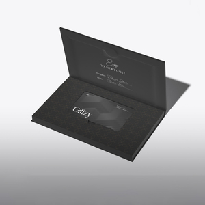 Tùy Chỉnh Từ Hộp Màu Đen Sang Trọng Hộp Quà Tặng Bao Bì Cứng Nhắc Từ Hộp Giấy Và Sang Trọng Cao-End Pr Hộp Giấy - Product Image 2