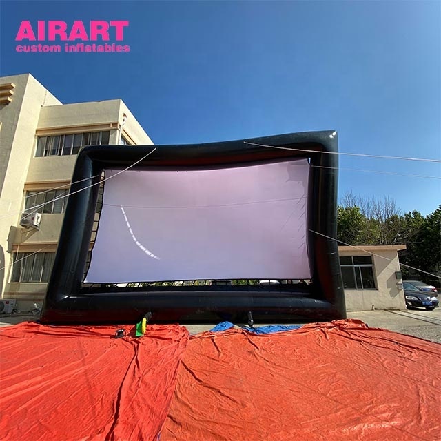 Cheap Used Inflatable Movie Screen Foldable Projector Screen Inflatable Rear Projection Screen for Sale