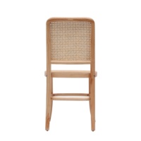 Chaises en rotin en bois de style personnalisé pour restaurant, salle à manger, loisirs, extérieur, fabriquées par DISHI
