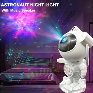 Proyector de estrellas, luz nocturna de galaxia, proyector espacial de astronauta, lámpara LED de techo de nebulosa estrellada para dormitorio, hogar, regalo decorativo para niños - Product Image 6