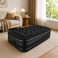 Matelas Gonflable avec Pompe Électrique Intégrée – Lit Gonflable Confortable pour Camping, Maison et Invités
