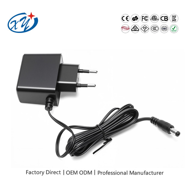 Factory Direct 12V 24V Power Supply Adapter, EU Plug CE FCC Approved AC DC Charger for Routers Devices LED Strips