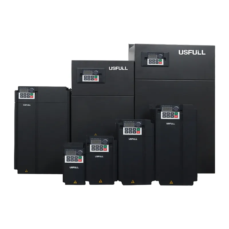 USFULL ตัวแปรความเร็วไดรฟ์ตัวแปรความถี่อินเวอร์เตอร์ความถี่ Converter11kW 15HP VFD 630kW